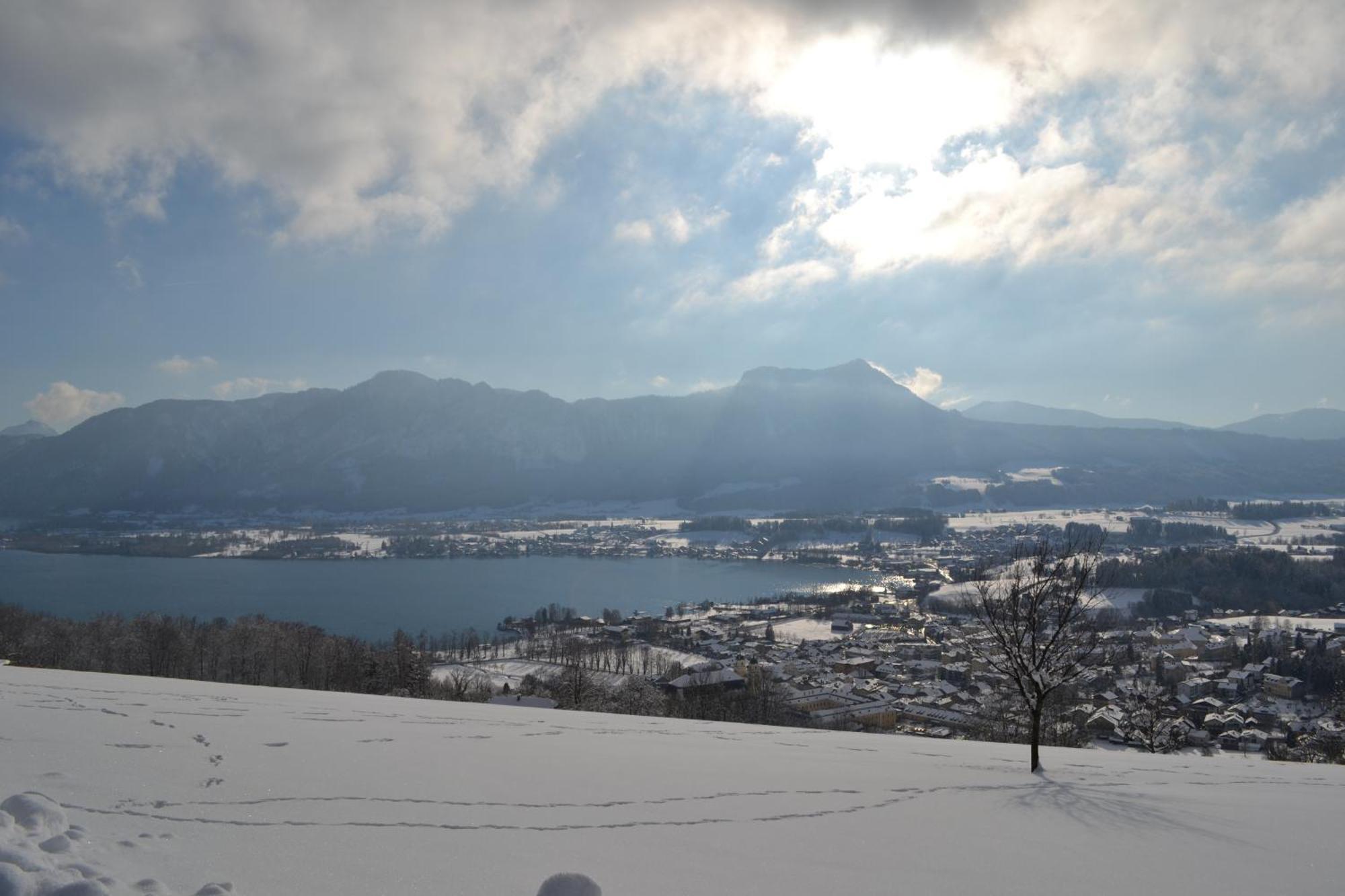 Apartamento Gaestehaus Sonnenhang Mondsee Exterior foto