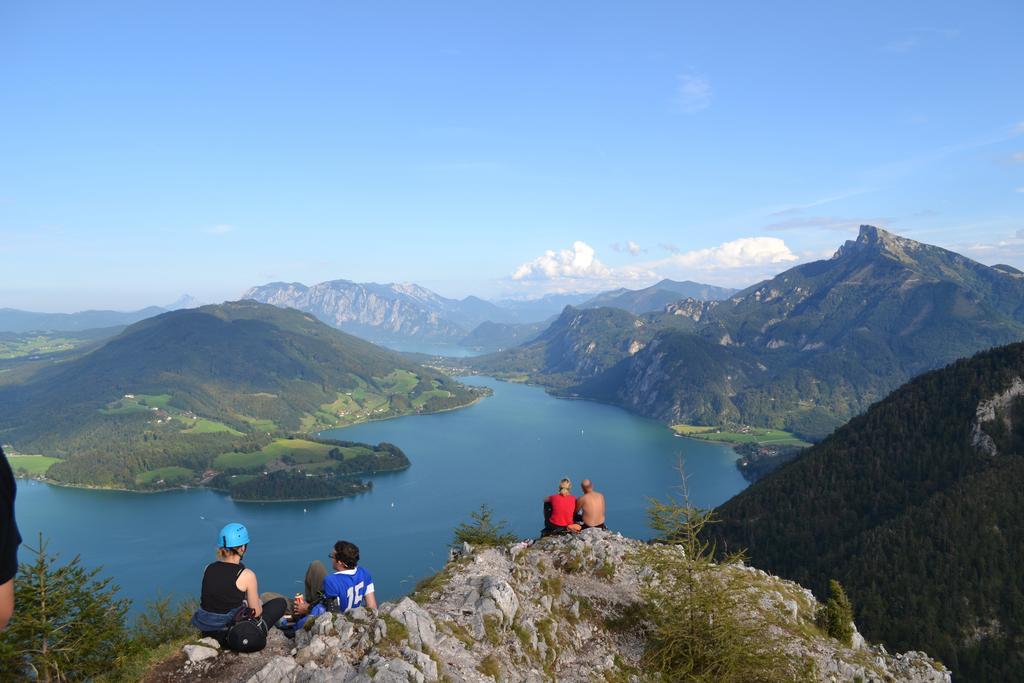 Apartamento Gaestehaus Sonnenhang Mondsee Exterior foto