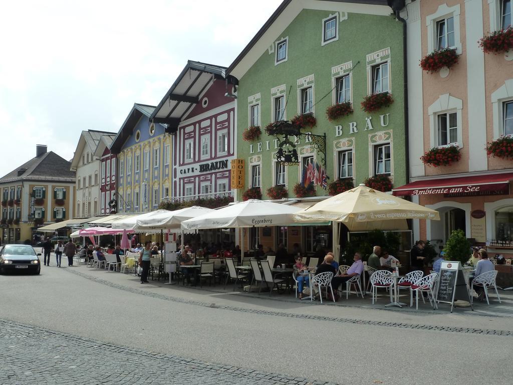 Apartamento Gaestehaus Sonnenhang Mondsee Exterior foto