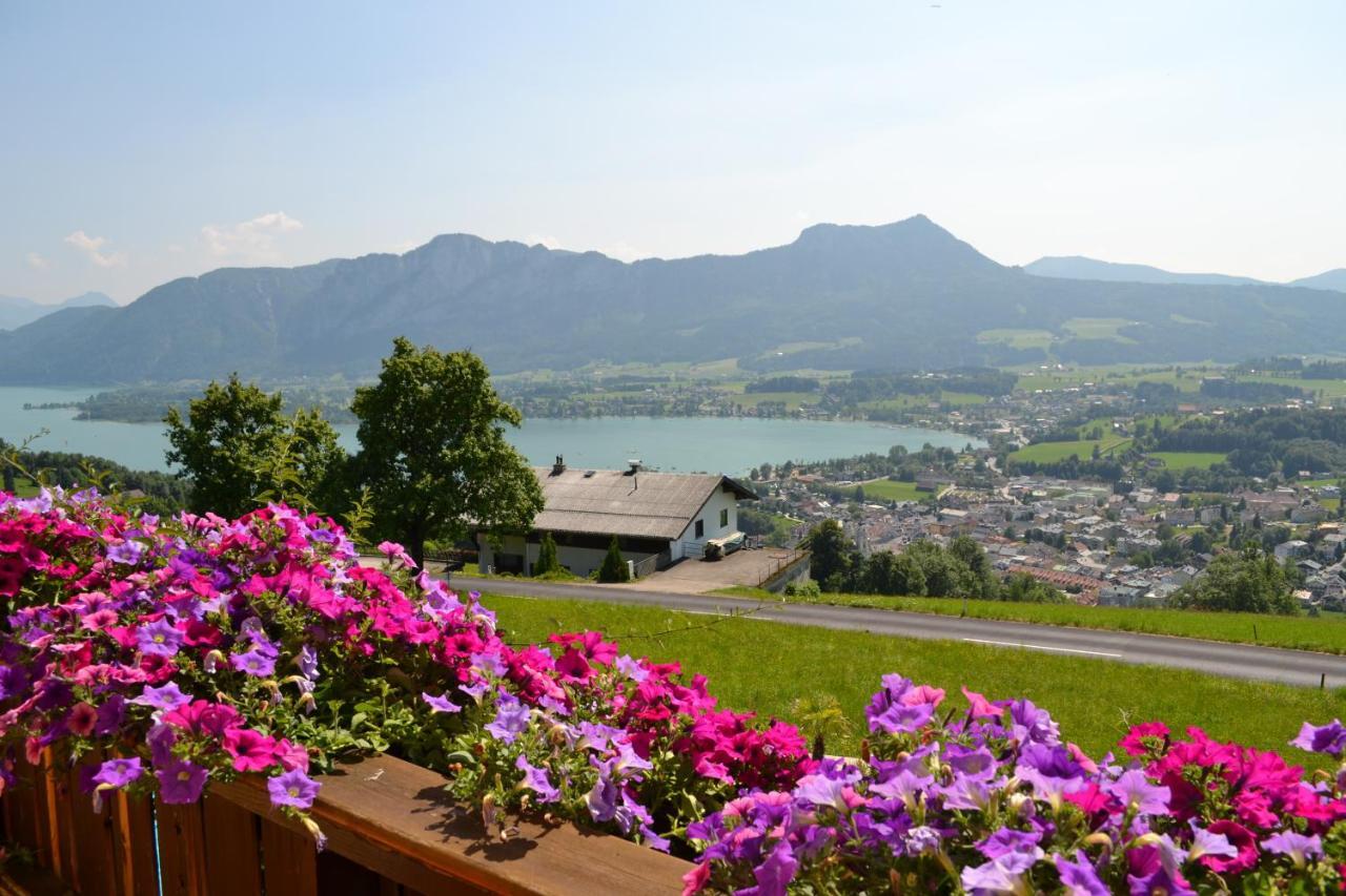 Apartamento Gaestehaus Sonnenhang Mondsee Exterior foto